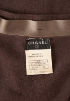 Коричневый кашемировый джемпер Chanel 