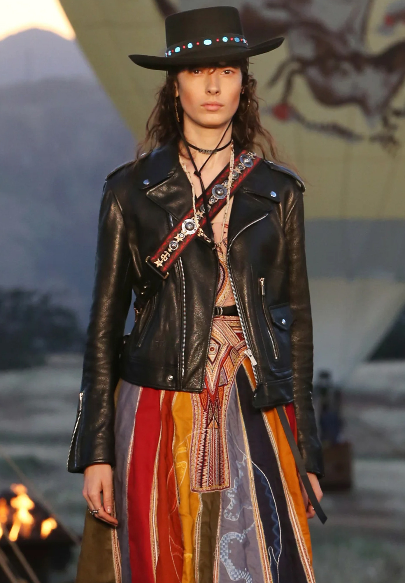 Кожаная куртка Christian Dior
