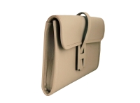 Клатч Hermès Jige Elan 29 Gris Asphalte Swift