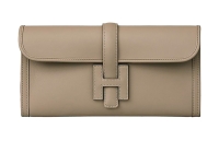 Клатч Hermès Jige Elan 29 Gris Asphalte Swift