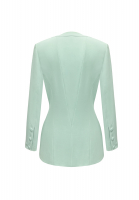 Светло-зелёный жакет Chanel