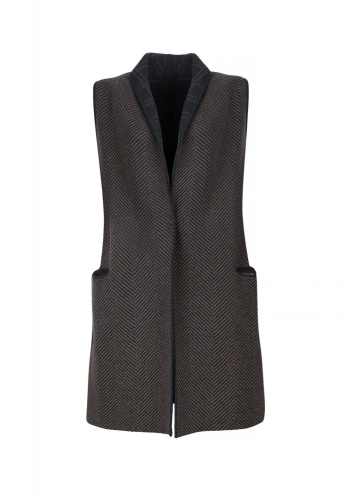 Кашемировый удлиненный жилет Loro Piana