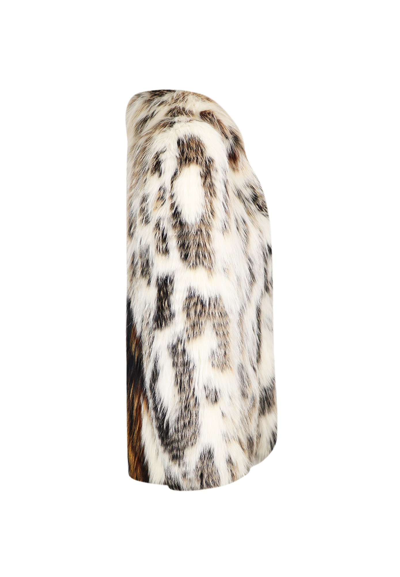 Шуба Fendi из меха лисы