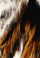 Шуба Fendi из меха лисы