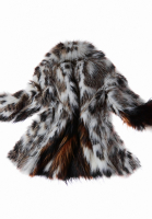 Шуба Fendi из меха лисы