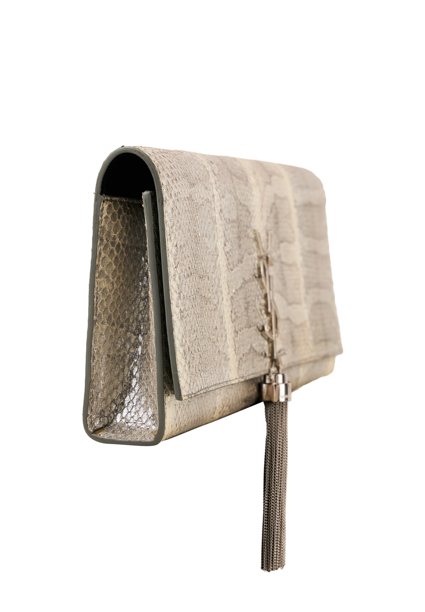 Клатч Saint Laurent Kate с кисточкой