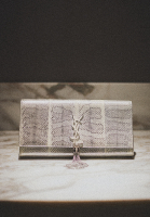 Клатч Saint Laurent Kate с кисточкой