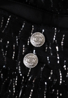 Блестящая юбка-макси Chanel