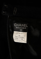 Черная винтажная юбка Chanel