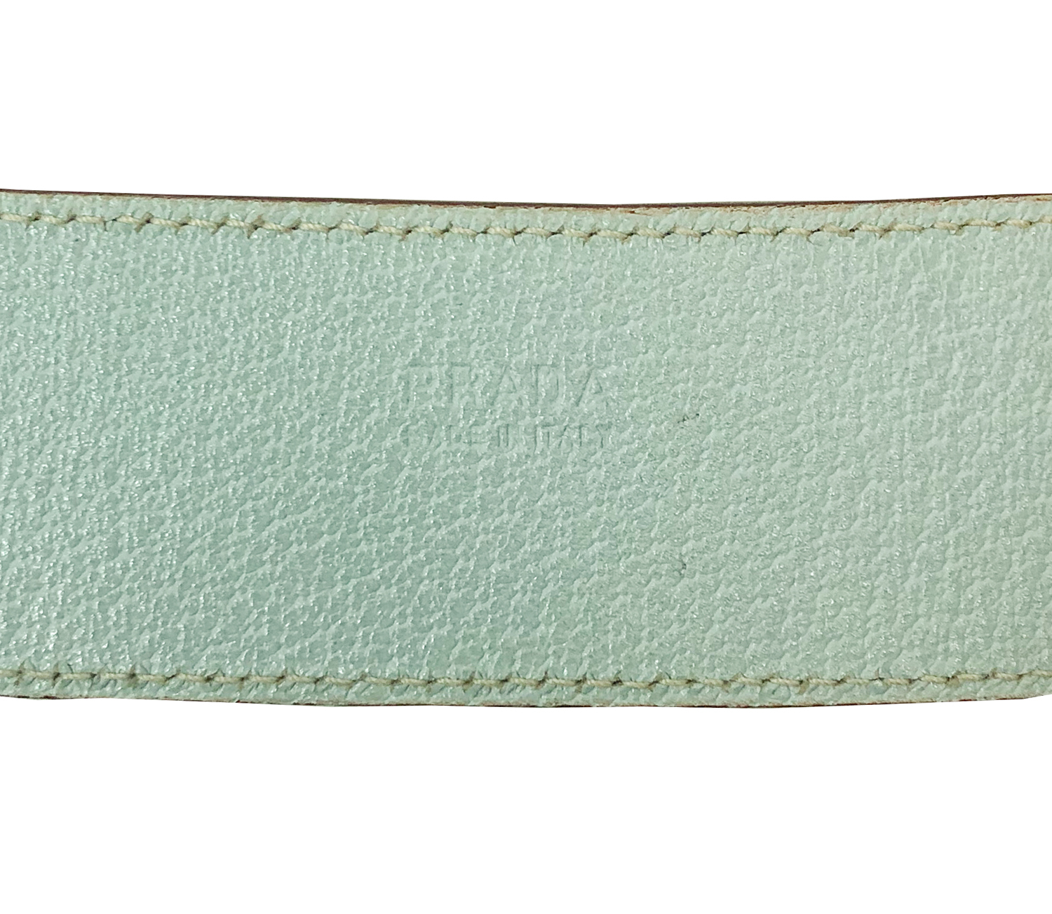 Кожаный ремень Prada