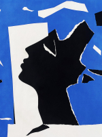 Шелковый платок Yves Saint Laurent L'Hiver