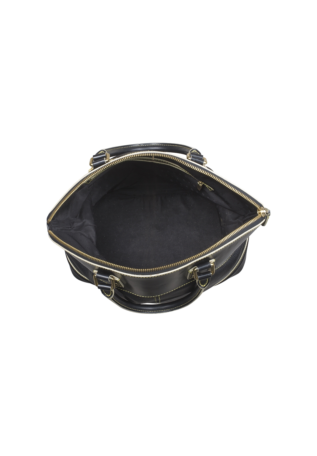 Кожаная сумка Louis Vuitton Black Chevre Suhali Lockit