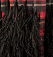 Рубашка №21 с перьями