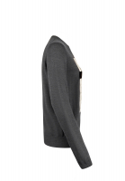 Серый свитер Christian Dior с пайетками