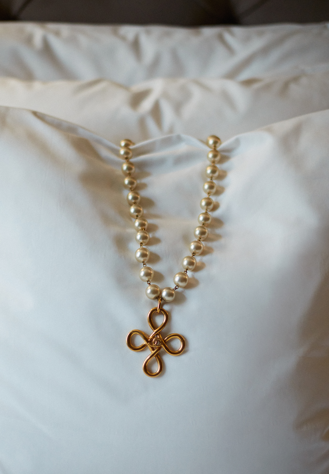 Колье Chanel c жемчугом