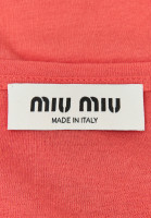 Розовое платье Miu Miu