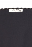 Шелковое платье Miu Miu