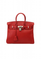 Красная сумка Hermès Birkin 25 Swift