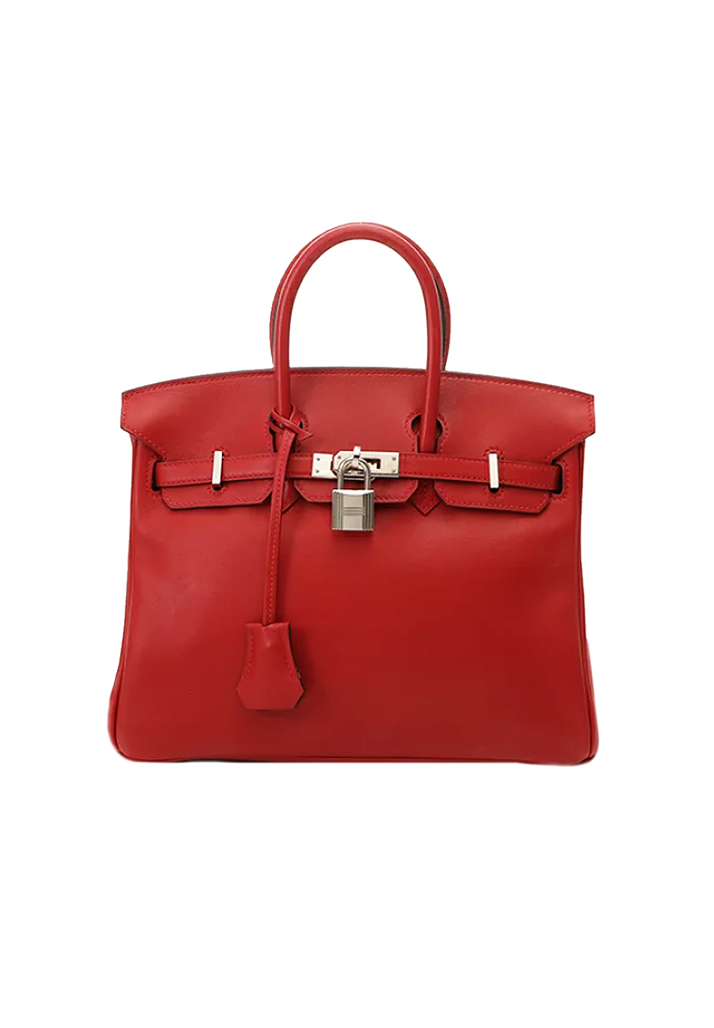 Красная сумка Hermès Birkin 25 Swift