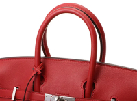 Красная сумка Hermès Birkin 25 Swift
