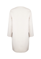 Шерстяное пальто Prada без воротника 