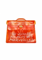 Виниловая сумка Hermès Kelly 40