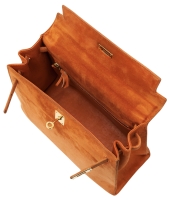 Замшевая сумка Hermès Kelly 25