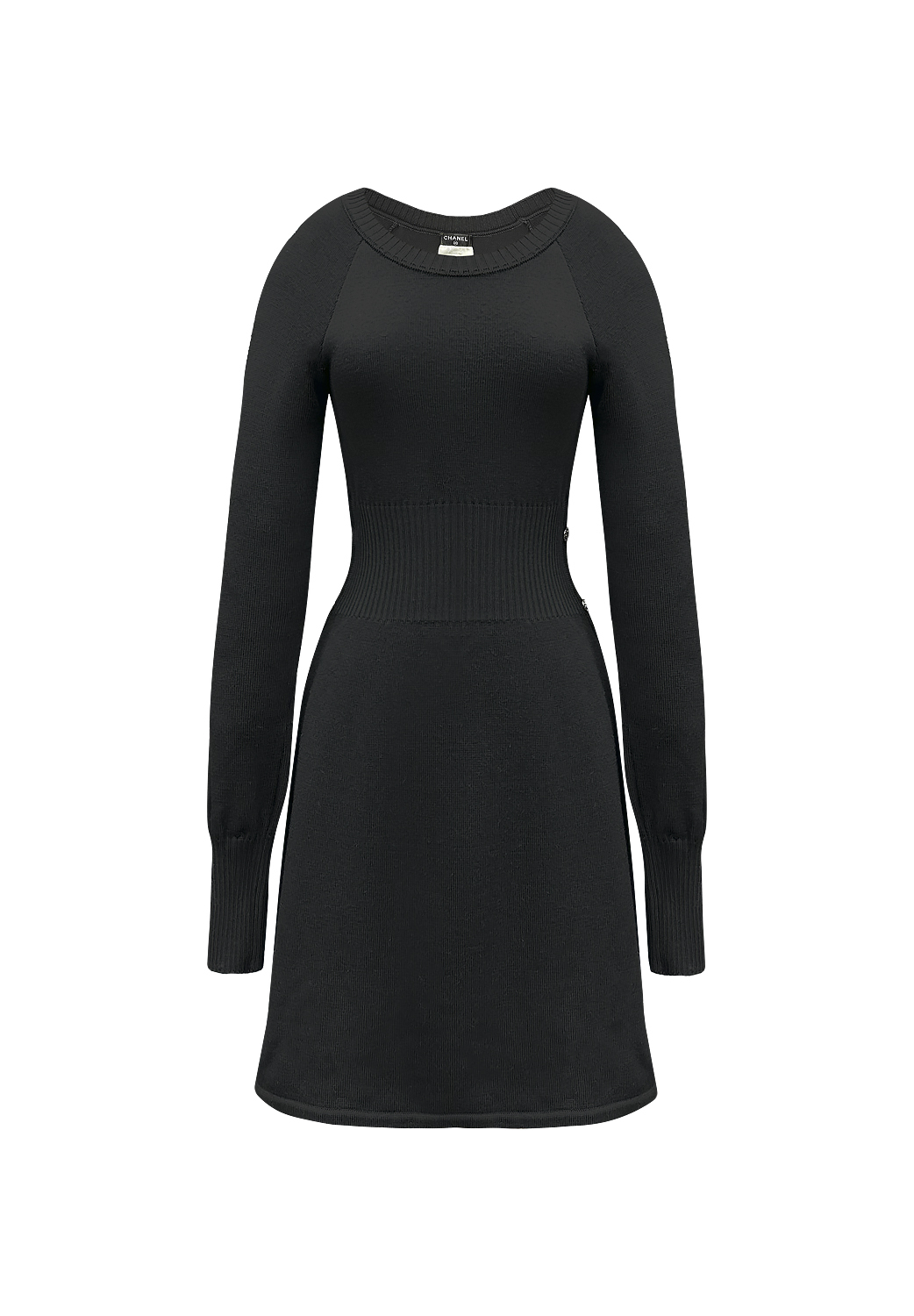 Черное платье Chanel