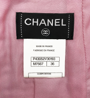 Черная твидовая юбка Chanel