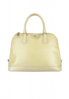 Желтая сумка Prada Saffiano Lux