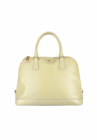 Желтая сумка Prada Saffiano Lux