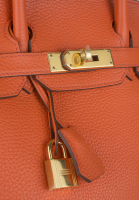 Сумка Hermès Birkin 30 Orange Togo
