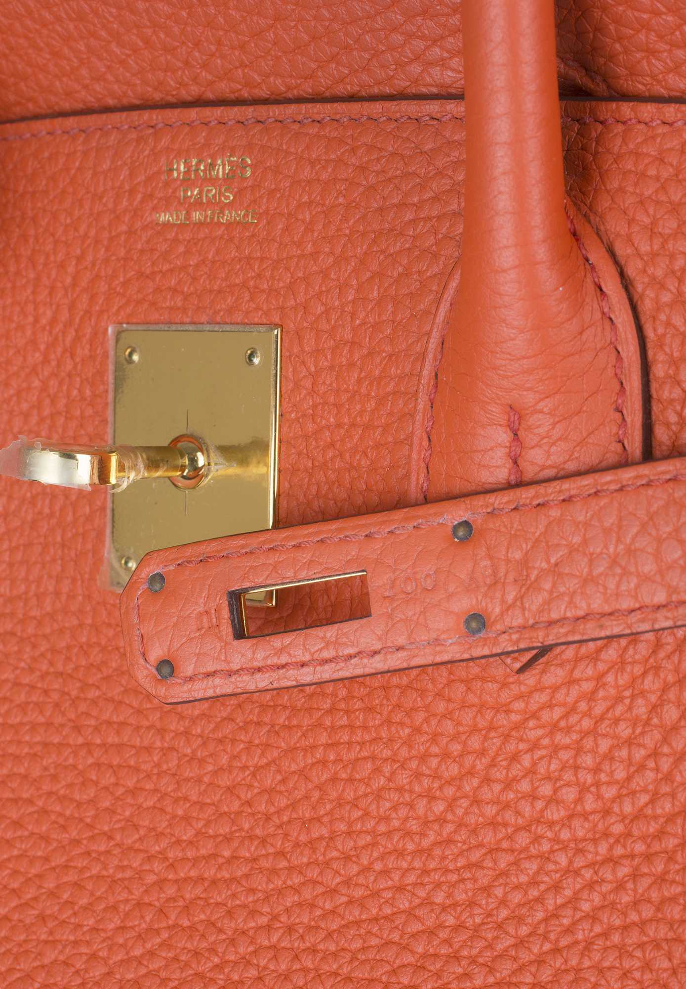 Сумка Hermès Birkin 30 Orange Togo