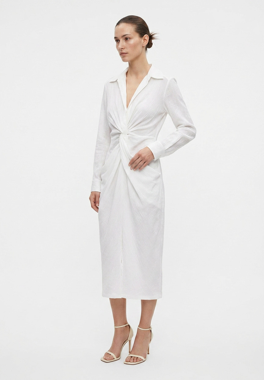 Платье Jacquemus с драпировкой