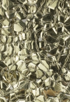 Золотистая туника Balmain с пайетками