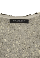 Золотистая туника Balmain с пайетками