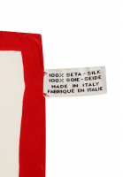 Шелковый платок Chanel с бантом