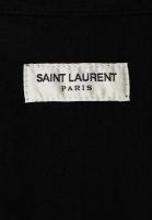 Черная джинсовая рубашка Saint Laurent