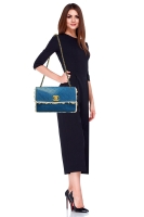 Джинсовая сумка Chanel Maxi Single Flap