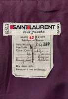 Винтажная бархатная юбка Saint Laurent 
