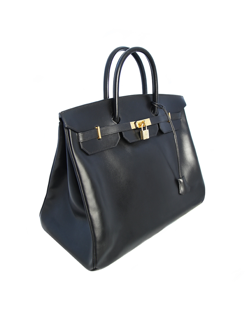 Сумка Hermès Birkin 40 в коже Box.