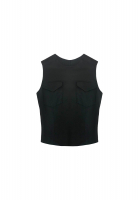 Чёрный топ Chanel