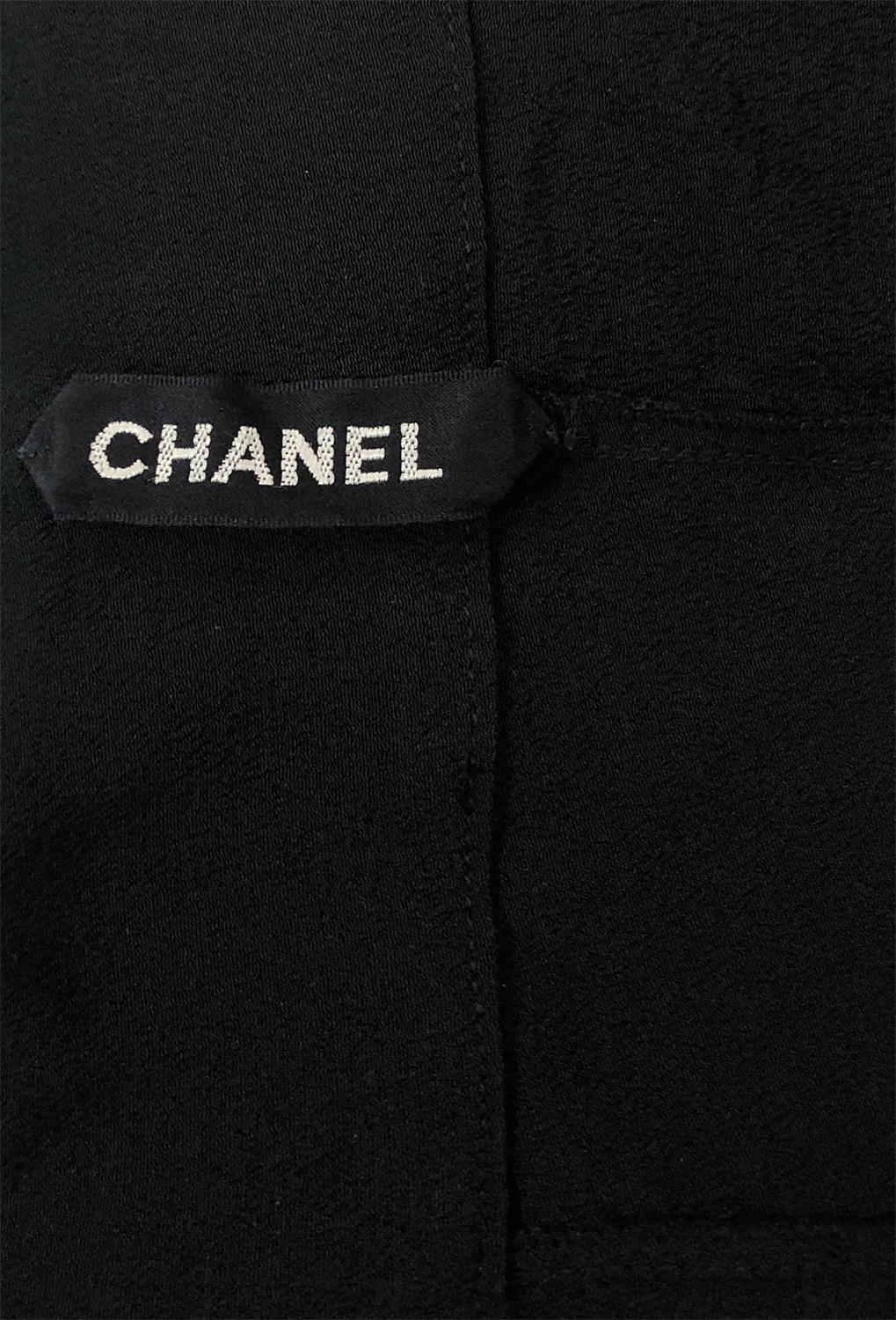 Чёрный топ Chanel