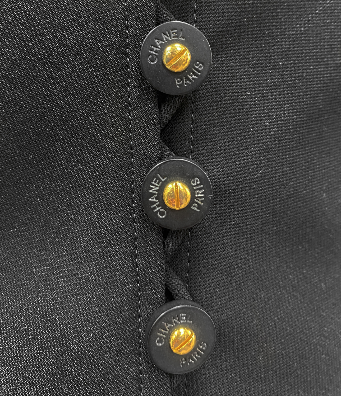 Чёрный жакет Chanel
