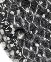 Серый шерстяной костюм Chanel