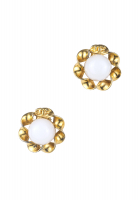 Винтажные витые серьги Chanel