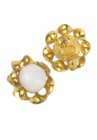 Винтажные витые серьги Chanel