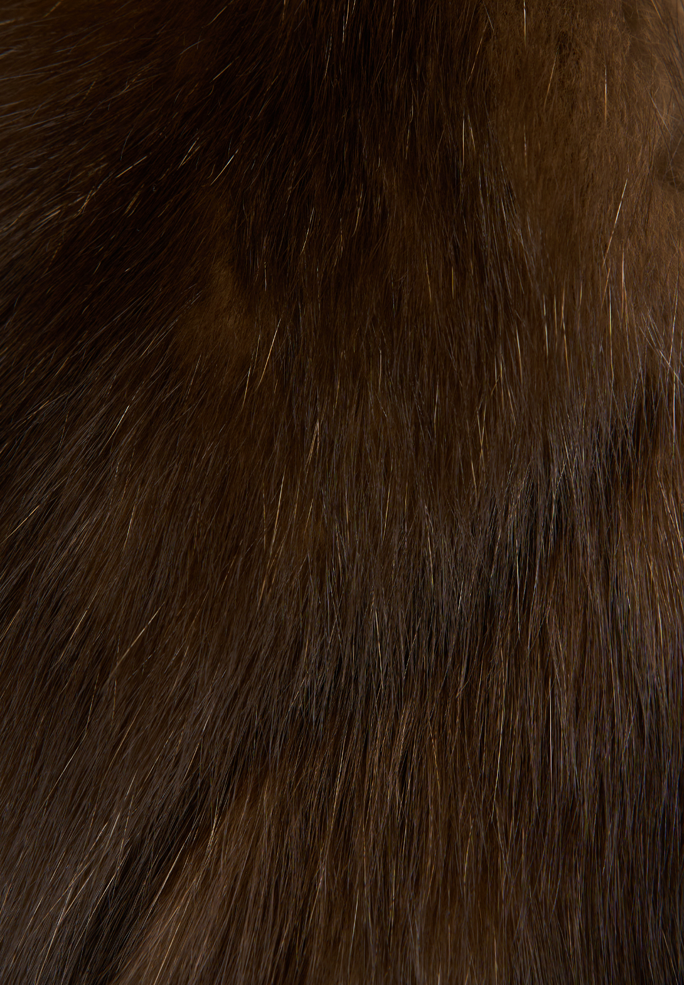 Пальто Fendi с норковым воротником