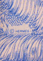 Кашемировая шаль Hermès Faubourg Tropical