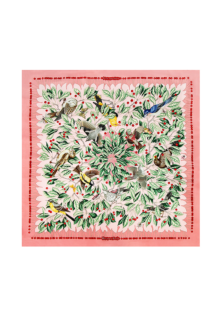 Шелковый платок Hermès 